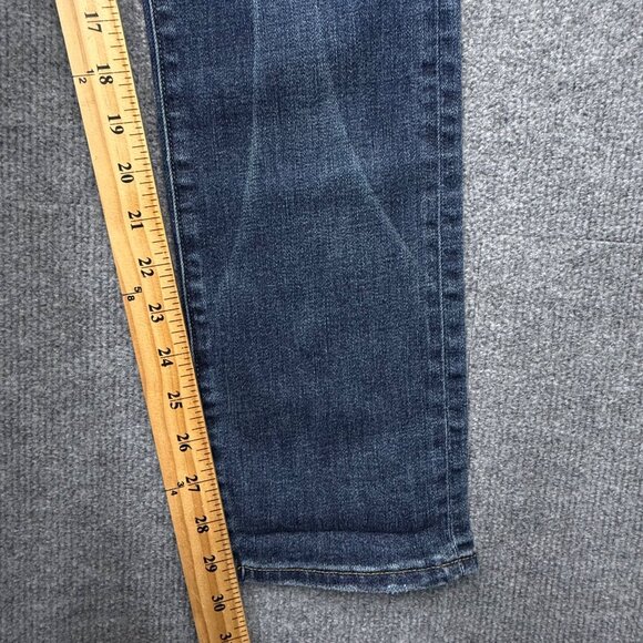 AEO Next Level Airflex Slim Jeans Straight Distressd Grunge Y2K Indie Mens 29x32 - Picture 10 of 12